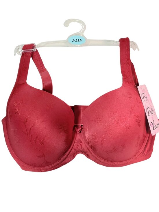 Fit Fully Yours Bra Red NWT - Picture 1 of 7